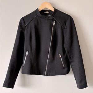 Soia & Kyo Chevron Moto Jacket – Size Large
